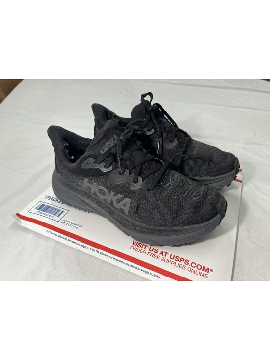 Hoka One One Shoes - Hoka One One Challenger ATR 7 Trail Hiking Shoe BBLC Women 7.5 B Black *check